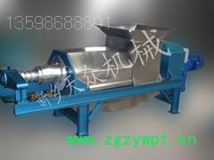 现货YZJ-200中药材药渣汁液提取设备产量5吨、色素提取压榨脱水处理设备小型榨汁机、中药材渣滓压榨脱水出汁提汁设备图3