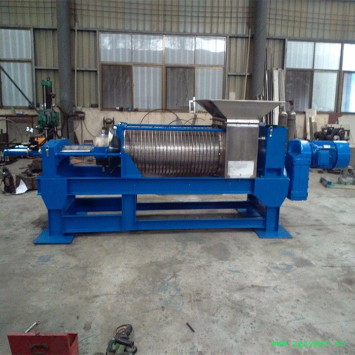 辽宁不锈钢中药渣药材压榨脱水挤压机药材药渣固液分离设备 脱水挤压设备图4