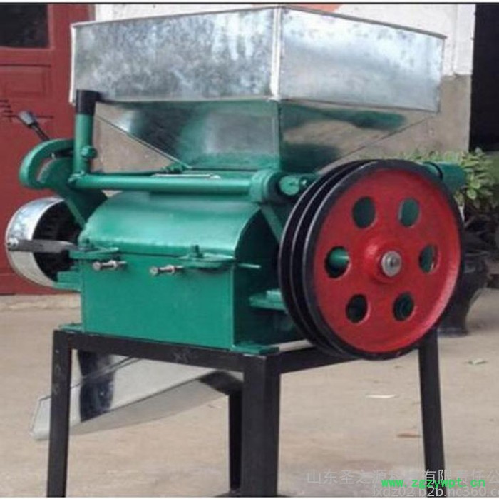 药材专用粉碎压扁设备花生米轧碎 耐磨程度高压扁机图5