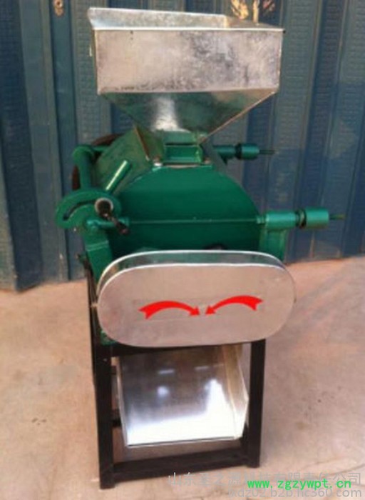 药材专用粉碎压扁设备花生米轧碎 耐磨程度高压扁机图4