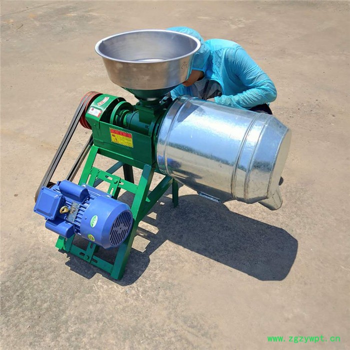 360型自吸式玉米饲料粉碎机 花椒大料磨粉机 齿爪式中药材粉碎机图4