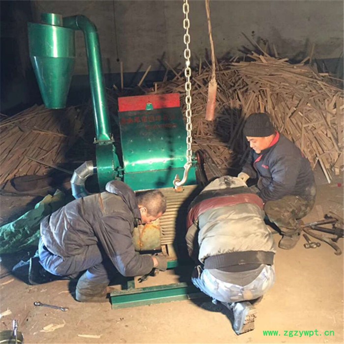 锤片中药打粉机 山西食用菌粉碎机 自动拨料稻草粉碎机图5