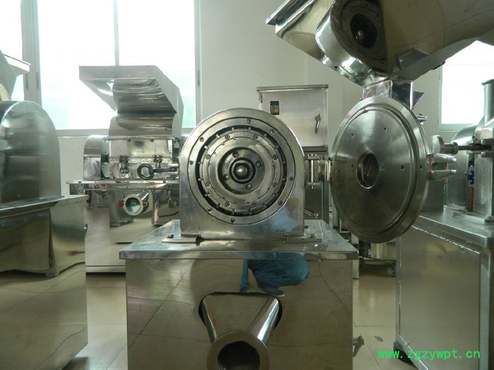 中药干硬脆不锈钢粉碎机图4