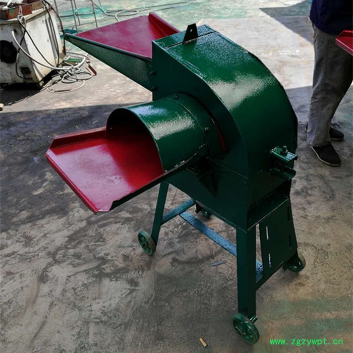 电动药材打粉机 秸秆花生秧粉碎机 自动进料草粉机图3