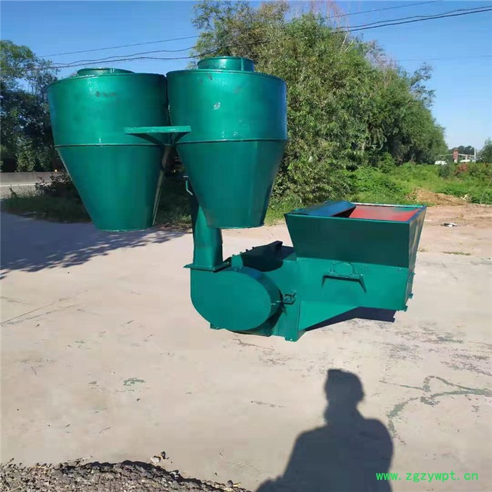 电动药材打粉机 秸秆花生秧粉碎机 自动进料草粉机图2