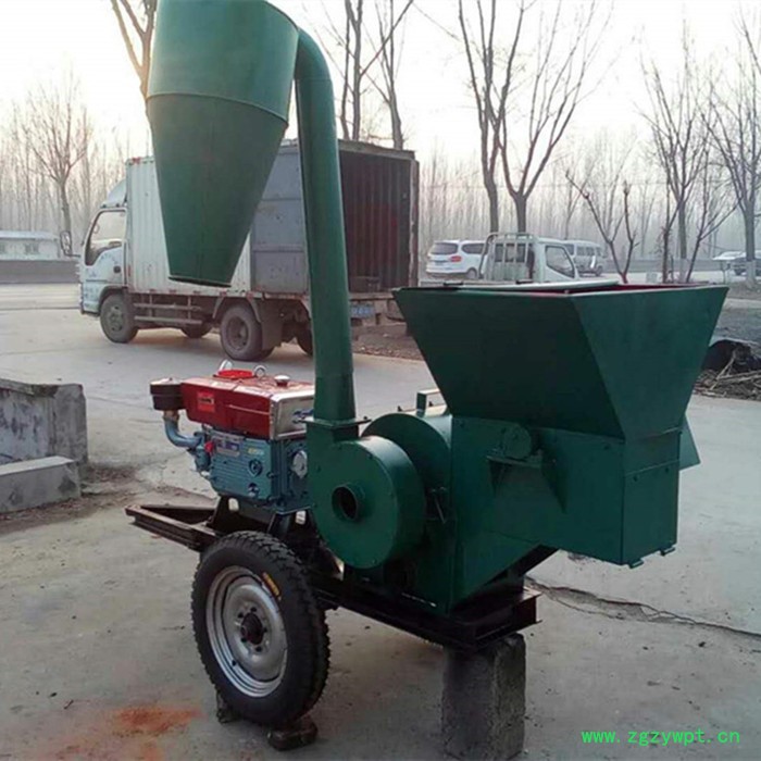 电动药材打粉机 秸秆花生秧粉碎机 自动进料草粉机图5