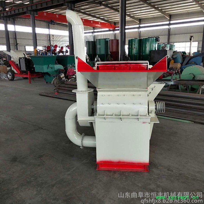 大型木薯鱼骨打粉机 中药材304材质粉碎机产量大 旋风除尘图7