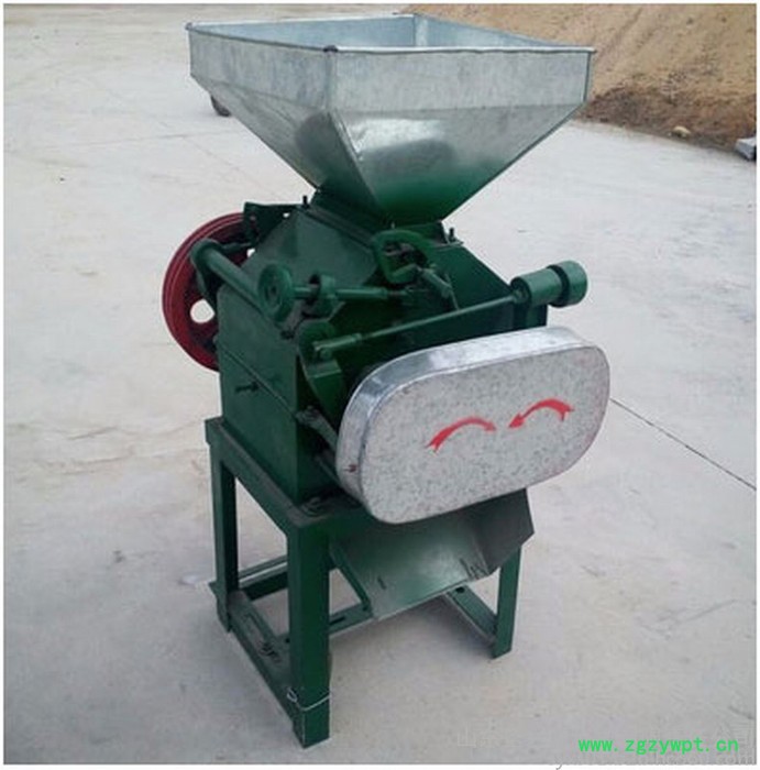 药材专用粉碎压扁设备玉米轧碎 生产工厂压扁机图2