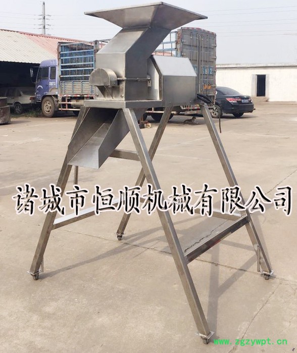 中药、中药渣粉碎设备 大姜、黄姜、圣女果粉碎设备 大姜快速粉碎机图3