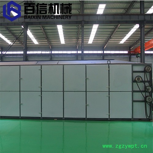 河南百信陈皮干燥机 连续式网带中药材烘干设备 陈皮加工生产线图6