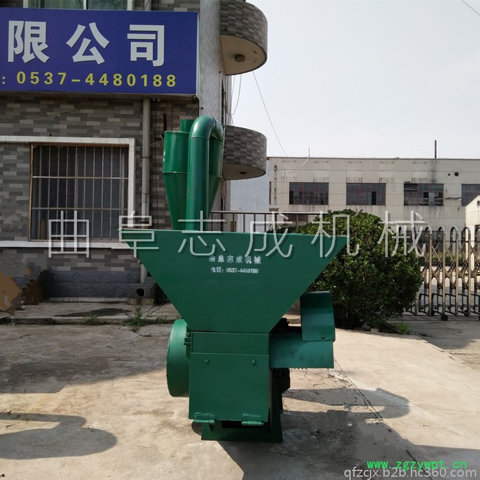 生产家用中草药粉碎机生产厂家干草自动进料打粉机高效耐用图7
