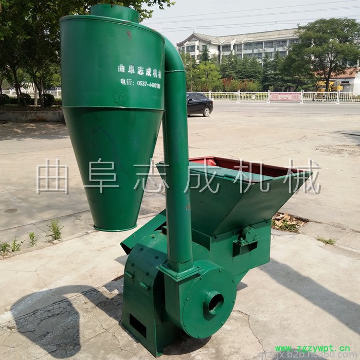 生产家用中草药粉碎机生产厂家干草自动进料打粉机高效耐用图6