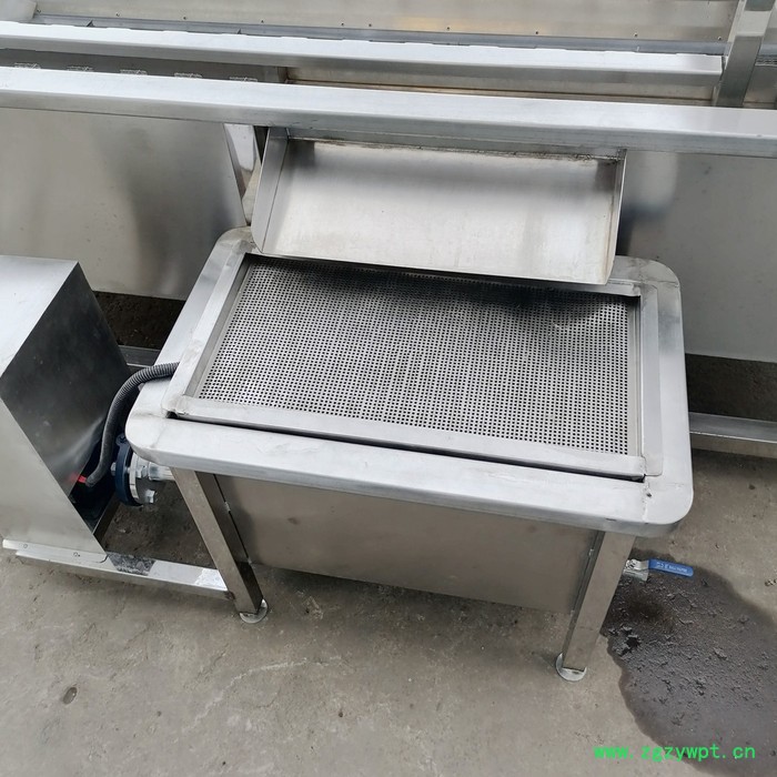 众惠80-14 人参清洗烘干线  304不锈钢药草冲洗机  药材气泡清洗机    食品喷淋式清洗设备图6