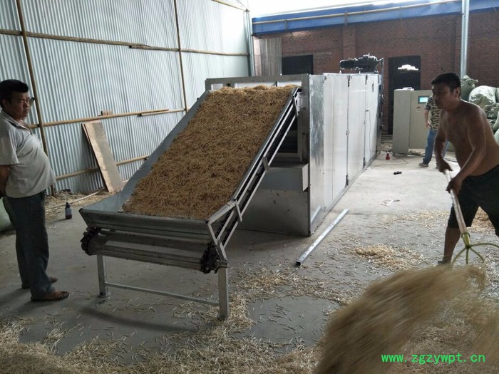 潍坊双工茶叶烘干机 果蔬烘干设备 带式脱水烘干机 药材烘干机图2