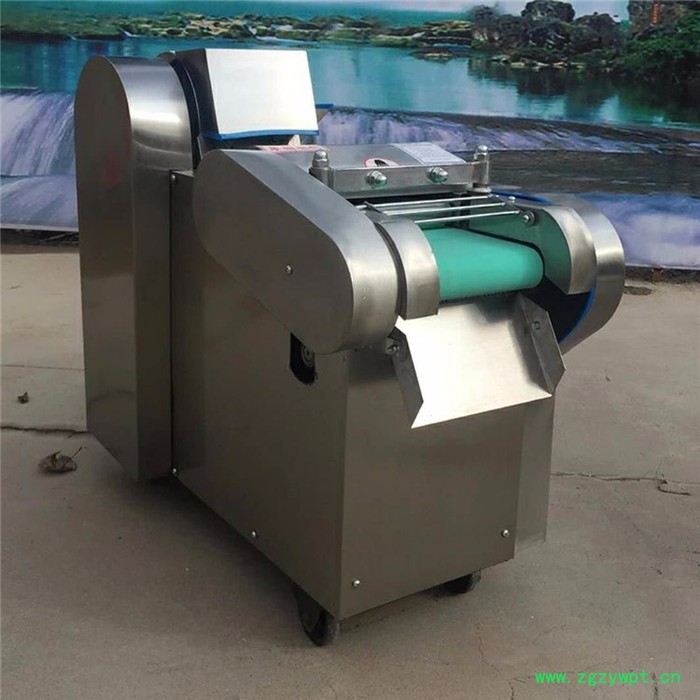 富兴定制切药材设备 蔬菜切丝切片机 鲜辣椒切圈切段机图7