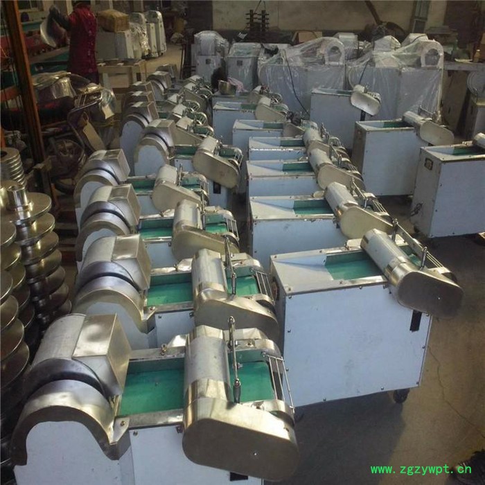 富兴定制切药材设备 蔬菜切丝切片机 鲜辣椒切圈切段机图2