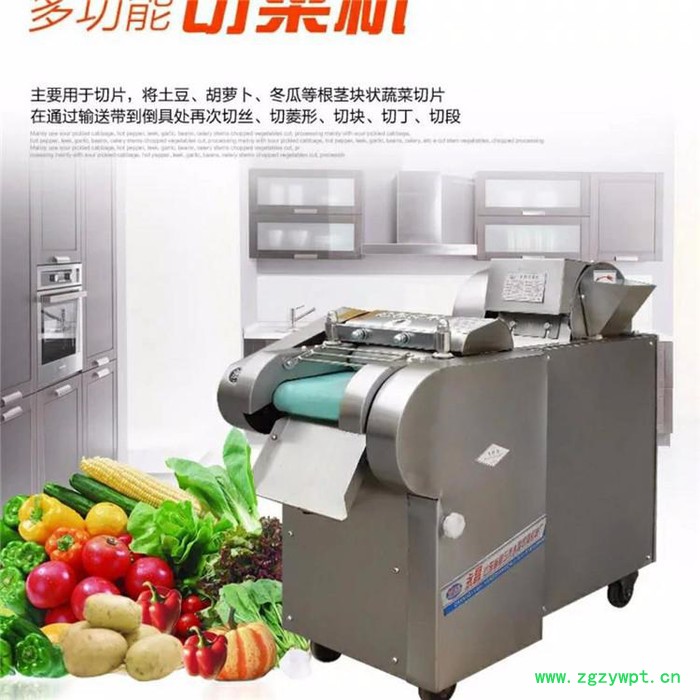 富兴定制切药材设备 蔬菜切丝切片机 鲜辣椒切圈切段机图4