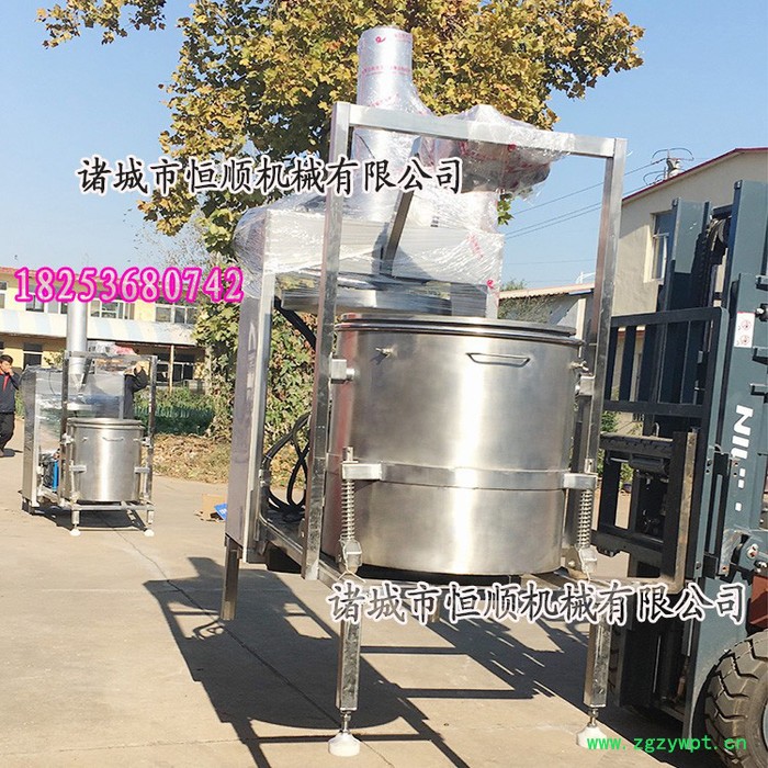 黄芪、党参浆渣过滤设备 中药材过滤设备 黄芪粉碎蒸煮发酵后汁液过滤设备图5