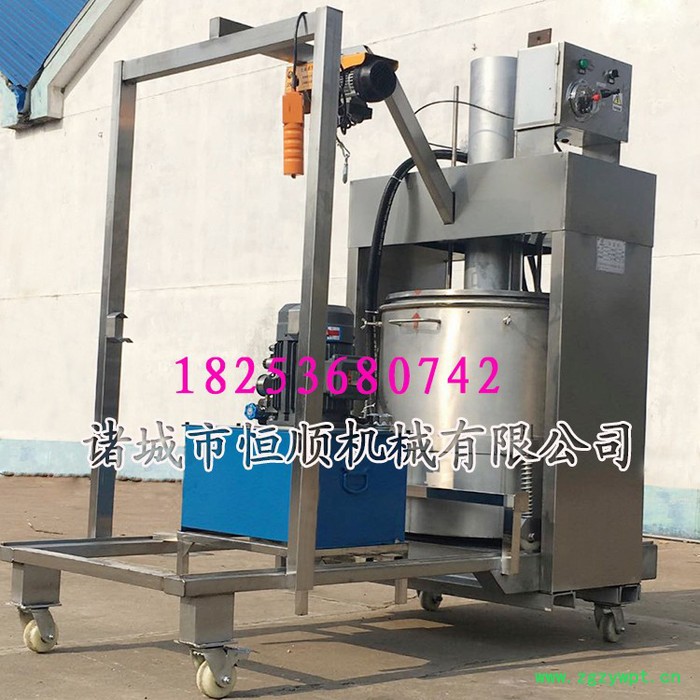 黄芪、党参浆渣过滤设备 中药材过滤设备 黄芪粉碎蒸煮发酵后汁液过滤设备图3