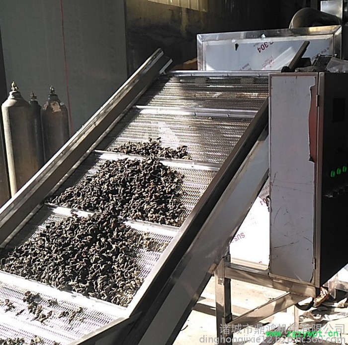 鼎鸿牌HG-4/3型银耳烘干机 香菇干燥设备 脱水蔬菜烘干线 柠檬烘干机 枸杞烘干流水线 网带输送烘干线 药材烘干机图7