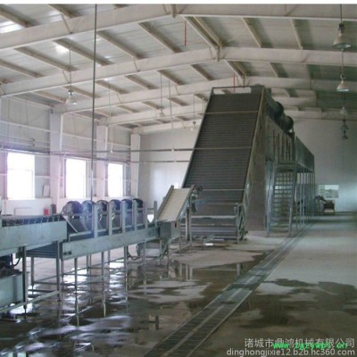 鼎鸿牌HG-4/3型银耳烘干机 香菇干燥设备 脱水蔬菜烘干线 柠檬烘干机 枸杞烘干流水线 网带输送烘干线 药材烘干机