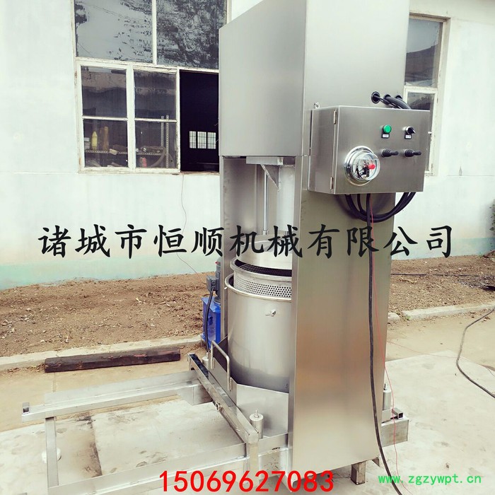 中药材液体提取分离设备 米酒酒糟固液分离压榨机 液压压榨机图4
