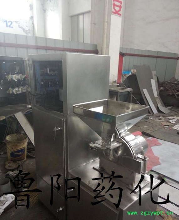 直销高品质粉碎机，粉碎机组中草药除尘粉碎机制作鲁阳图2