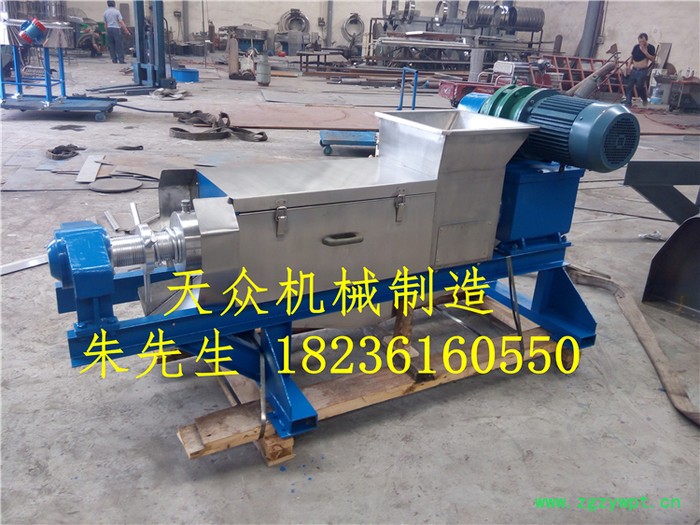 通化市中药渣药材压榨挤压机药渣固液分离药液分离机规格齐全压榨充分 压滤设备图2