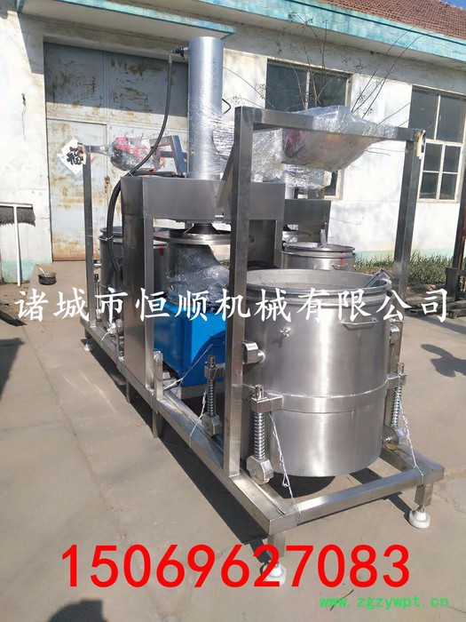 西藏药渣固液分离机 西藏药液提取分离设备药渣药材榨汁脱水压榨机图4