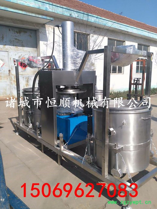 西藏药渣固液分离机 西藏药液提取分离设备药渣药材榨汁脱水压榨机图3