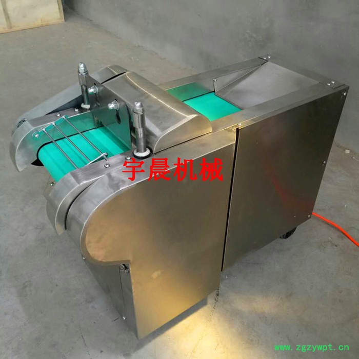 商丘现货中药材蘑菇豆角切片切丝切丁切段设备 全自动不锈钢切菜机价格图2