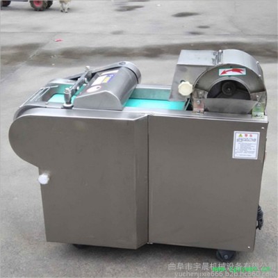 商丘现货中药材蘑菇豆角切片切丝切丁切段设备 全自动不锈钢切菜机价格