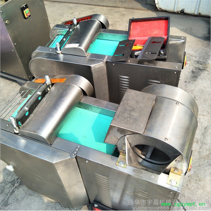 商丘现货中药材蘑菇豆角切片切丝切丁切段设备 全自动不锈钢切菜机价格图3