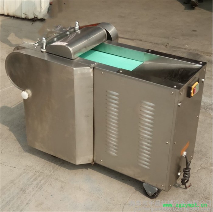 商丘现货中药材蘑菇豆角切片切丝切丁切段设备 全自动不锈钢切菜机价格图4