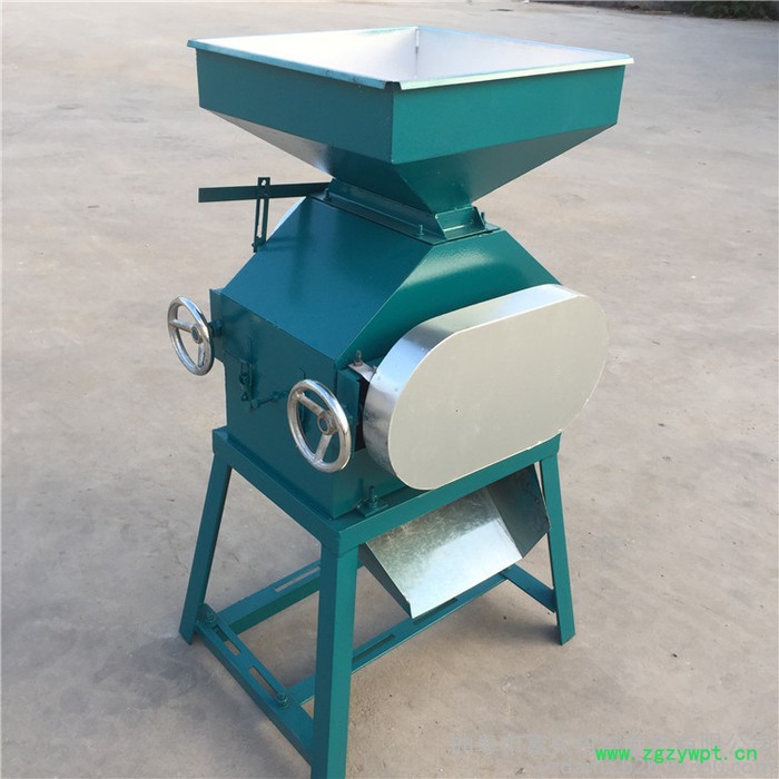 药材专用粉碎压扁设备_新款挤扁机价格 五谷杂粮挤扁机图2