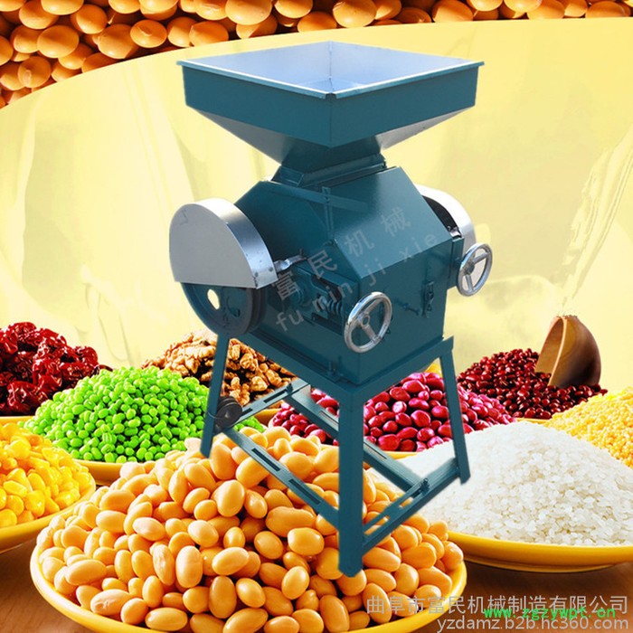 药材专用粉碎压扁设备_新款挤扁机价格 五谷杂粮挤扁机图4