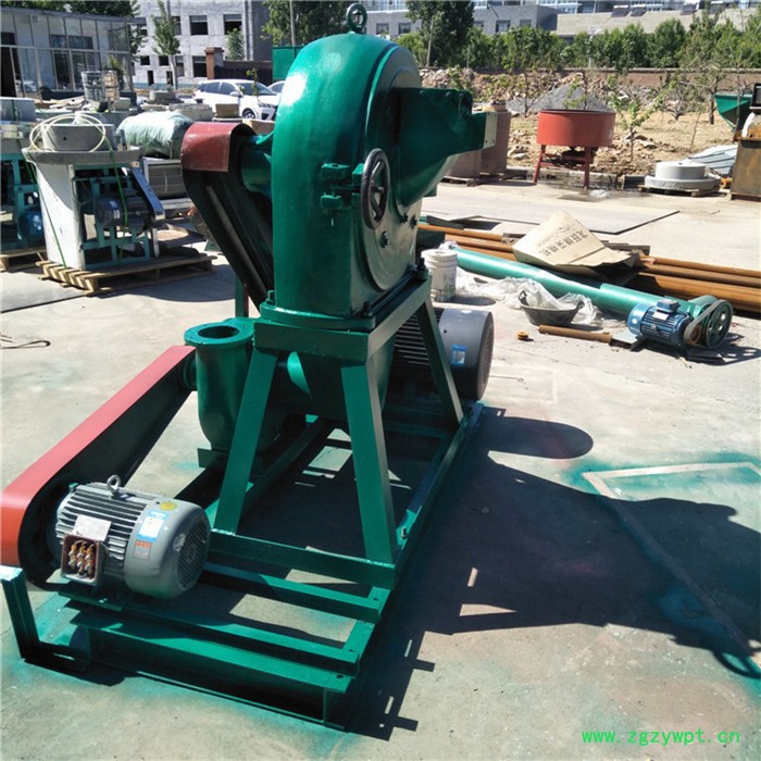 泰丰全自动齿盘粉碎机 邵阳稻壳除尘粉碎机 杂草药材打粉机出口设备图3