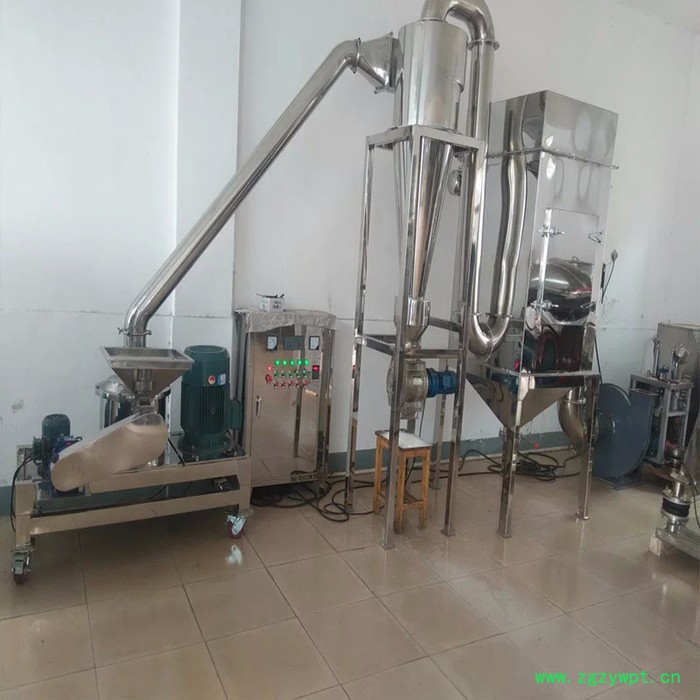 黄豆超微粉碎机 茶叶粉碎机 脉冲除尘粉碎机  中草药粉碎机 自动出料图4
