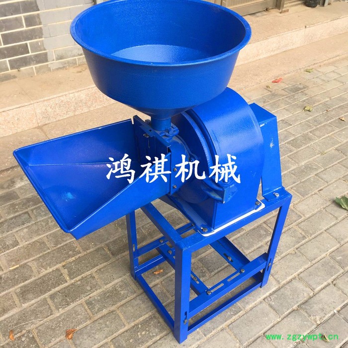 功能齐全立式节能药材磨粉设备家用小型饲料磨粉机磨玉米面机图6