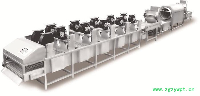 永新供应YX-790中草药清洗烘干流水线三层箱式烘干机尺寸可定制图3