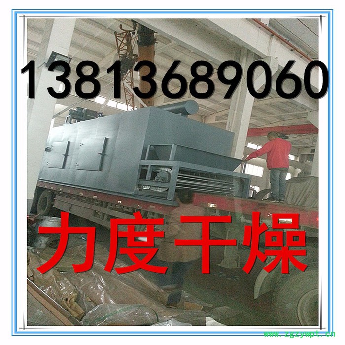 常力干燥供应山药专用网带式烘干机，DW系列三层带式干燥机图2