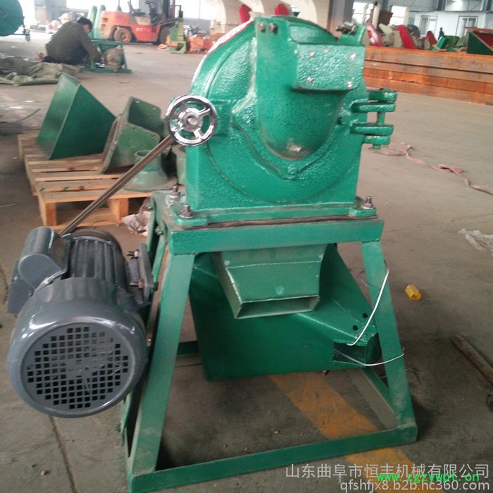 家用食盐八角磨粉机 齿爪式中药材粉碎机 齿盘粉碎设备厂家图4
