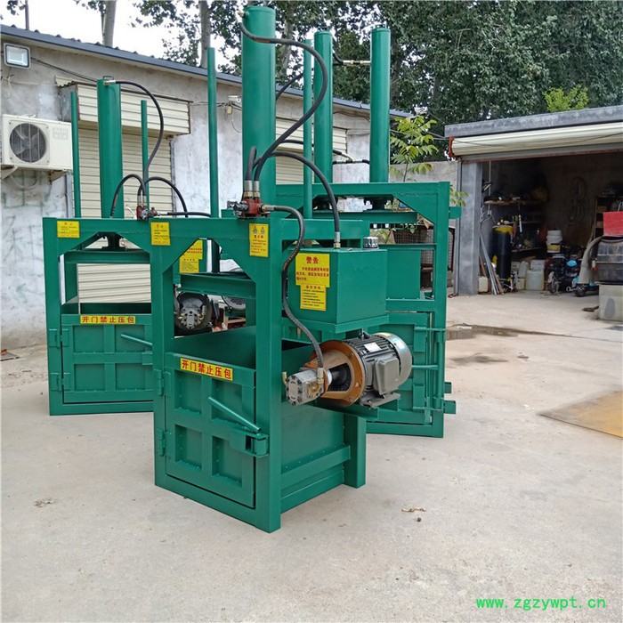 启航废品压块设备 塑料打包机 中药材压块机图5