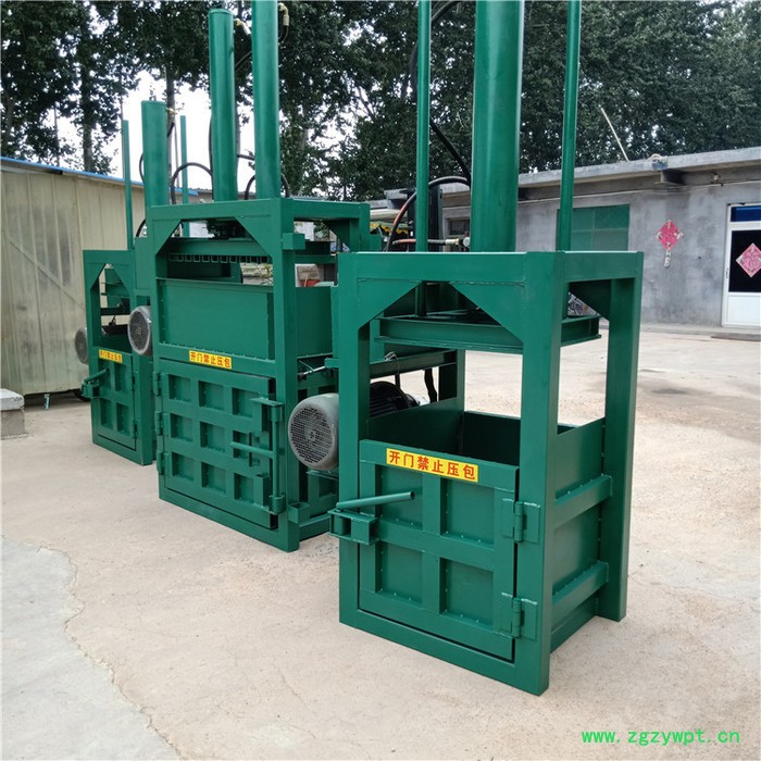 启航废品压块设备 塑料打包机 中药材压块机图7