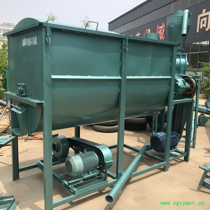 贵州自吸式玉米粒草粉搅拌机马牛羊饲料搅拌机芋头秧搅拌机中药材桔梗搅拌设备图3