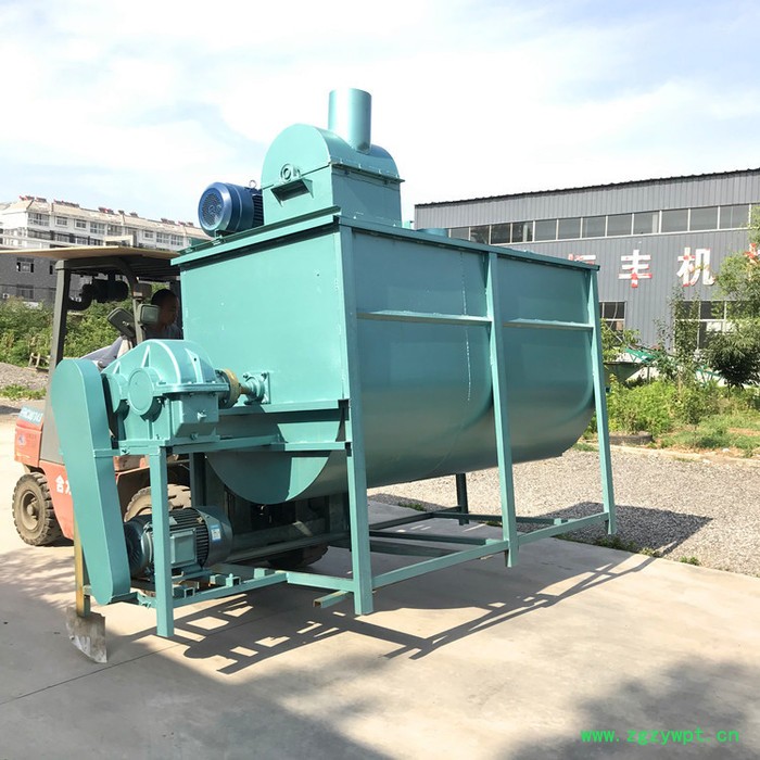 贵州自吸式玉米粒草粉搅拌机马牛羊饲料搅拌机芋头秧搅拌机中药材桔梗搅拌设备图6