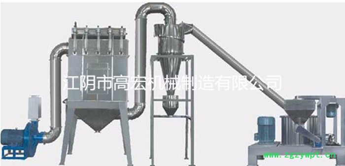 红豆超微粉碎机，粉到200目，300kg/h，除尘环保 红豆粉碎机图2