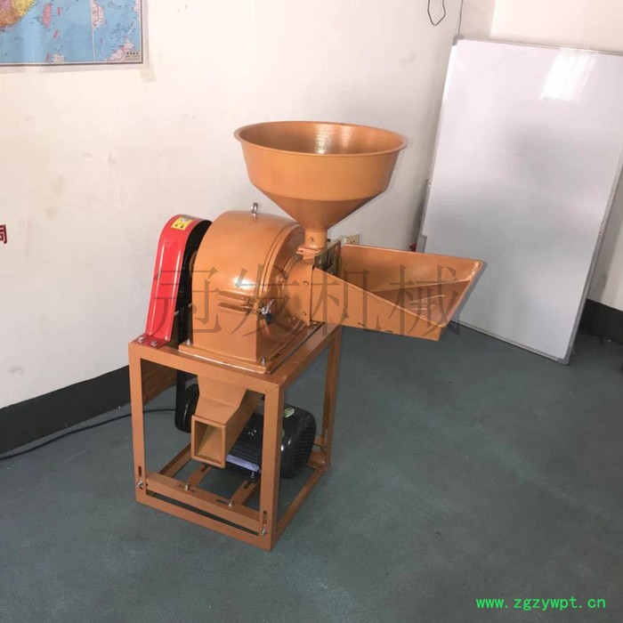 冠发 小型小麦磨面机 小麦面粉机设备 中药材粉碎机图5