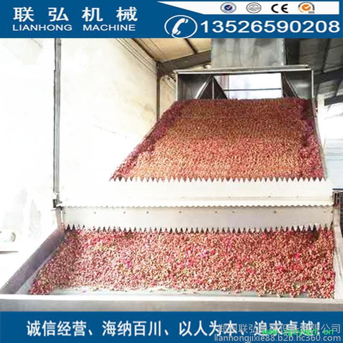 联弘DW-1.2-8  穿流干燥机 网带式蔬菜烘干机 粮食中草药烘干设备 西瓜子干燥机图5