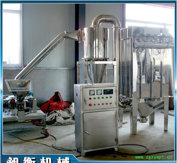 WFJ超微粉碎机 无筛分选式细度水循环冷却脉冲除尘自动下料图2